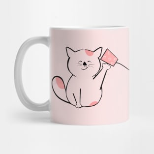 cat love story Mug